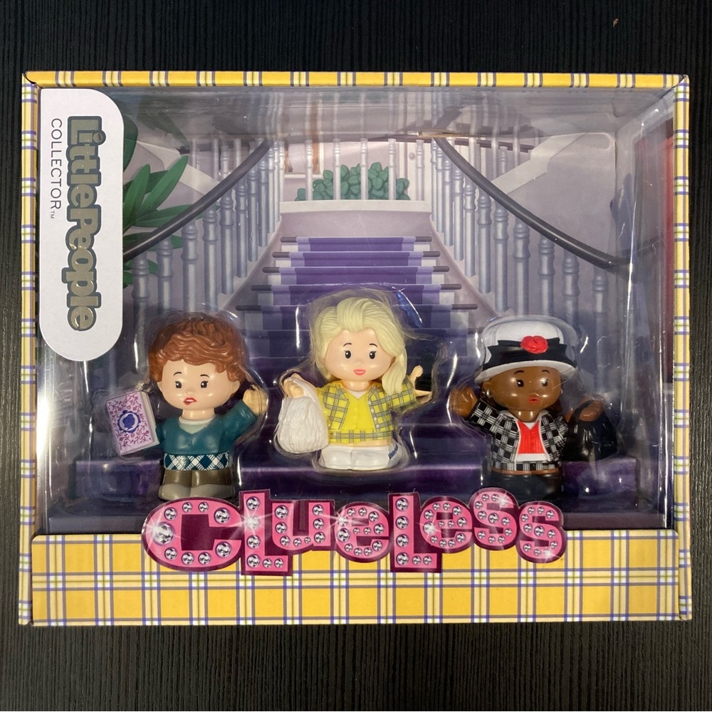 NIB Fisher-Price Little People Collector CLUELESS 30th Anniversary 3 Figure Set
